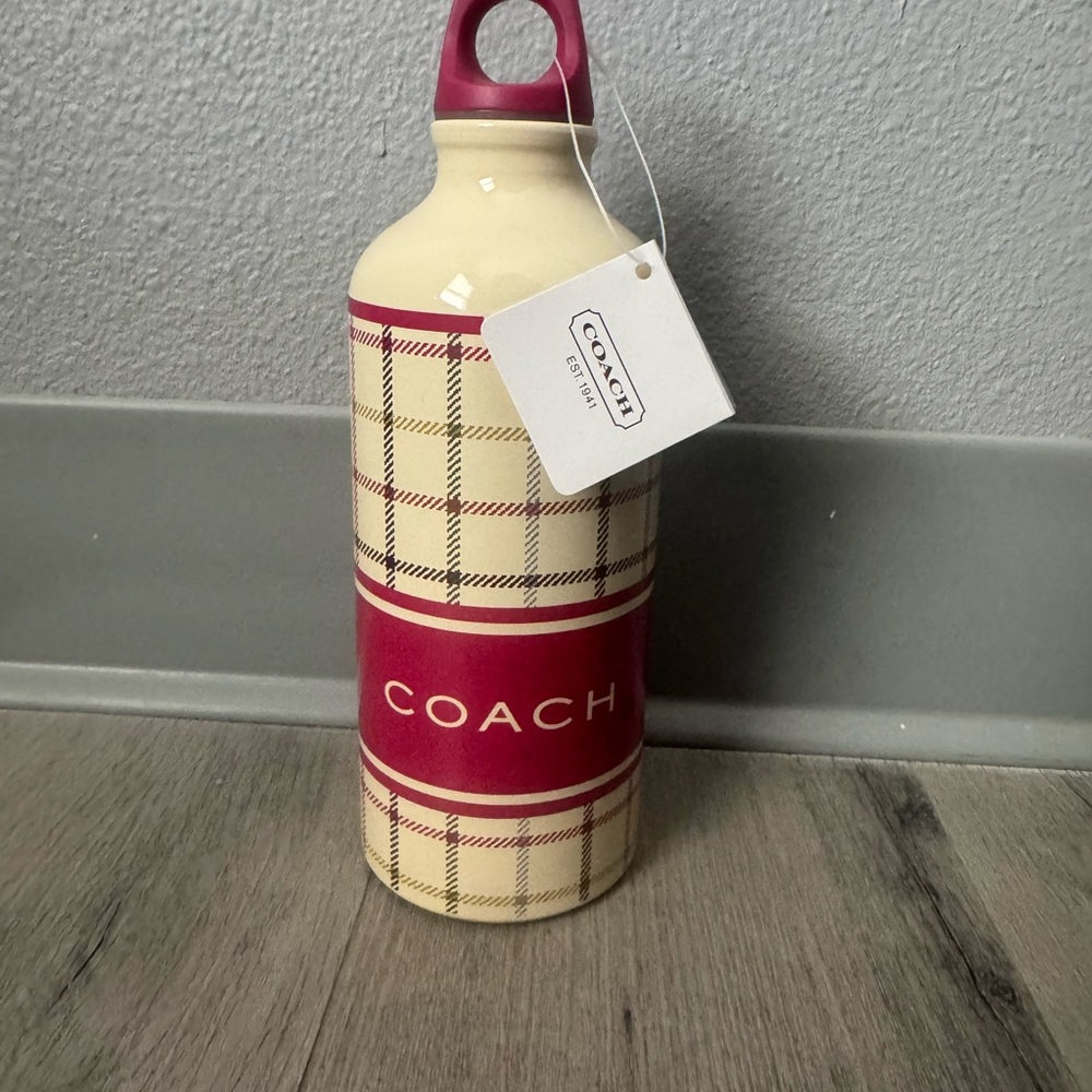 NWT Coach Aluminum Bottle